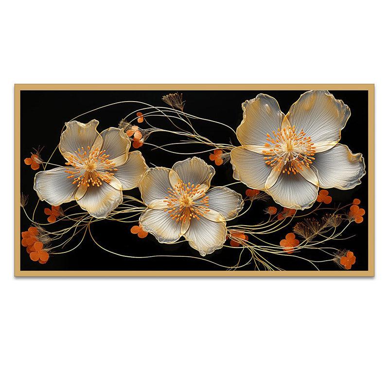 Buy Cauaria Floral Wall Painting With Frame Wall Art & Paintings from Vaaree