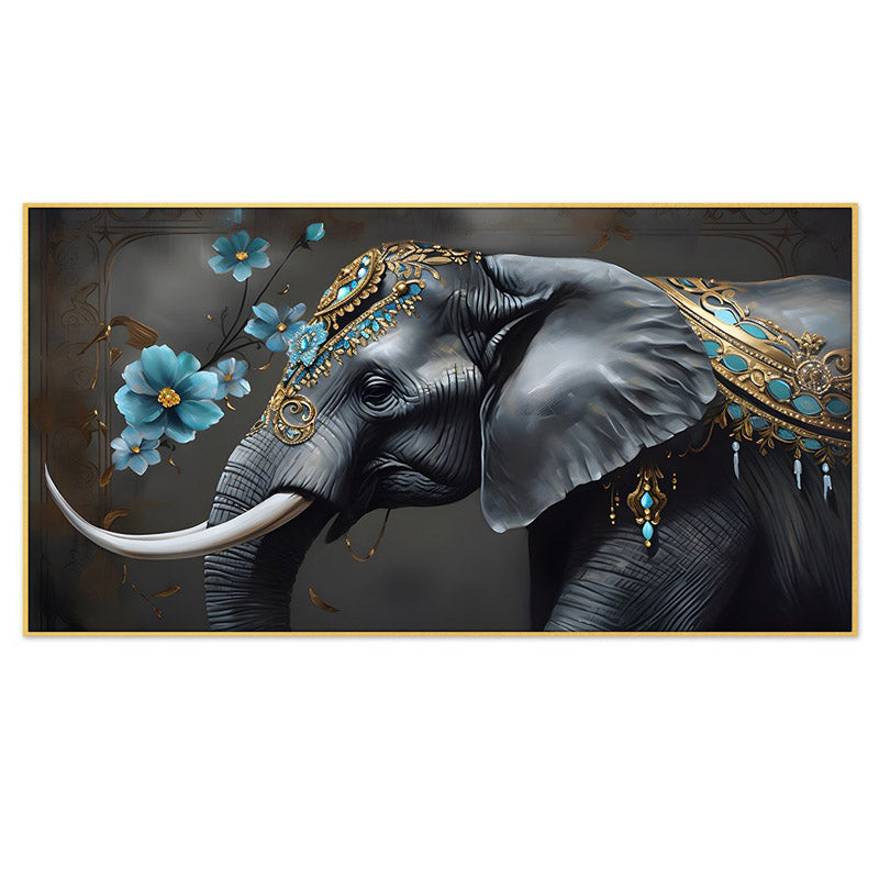 Buy Hasthi Wall Painting With Frame Wall Art & Paintings from Vaaree