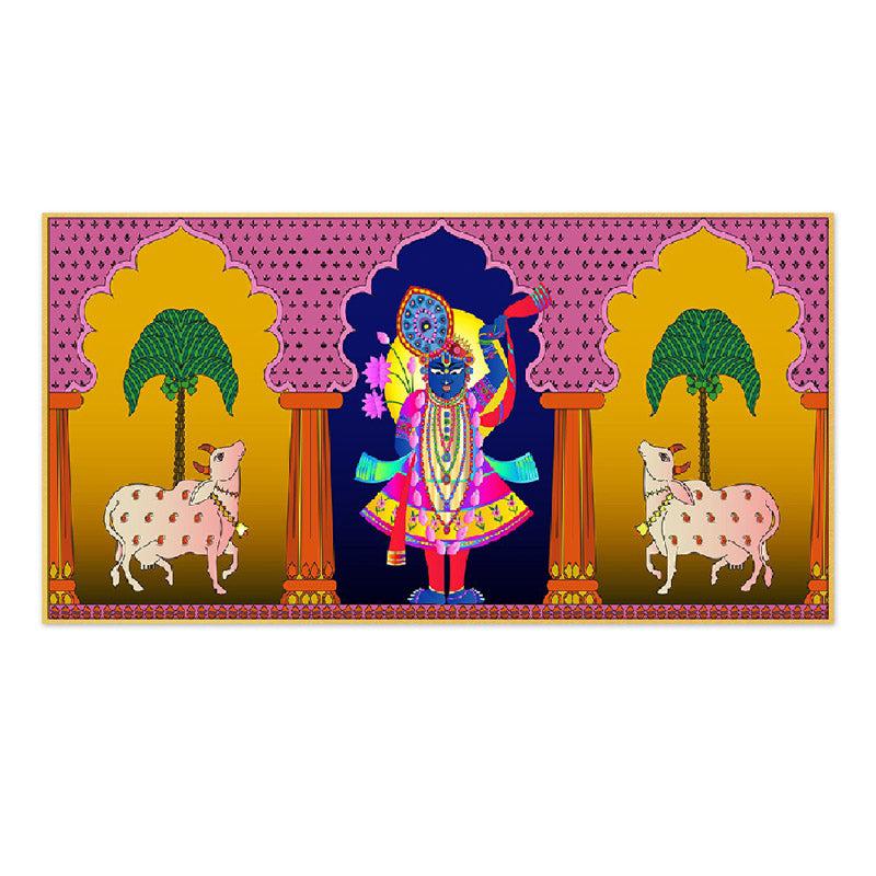 Buy Govinda Natan Wall Painting With Frame Wall Art & Paintings from Vaaree