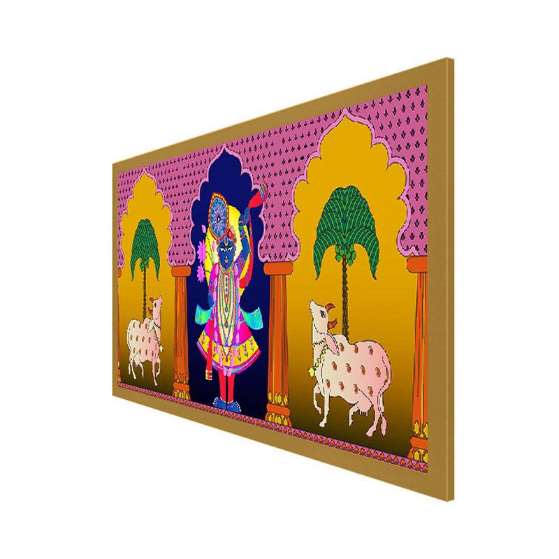 Buy Govinda Natan Wall Painting With Frame Wall Art & Paintings from Vaaree