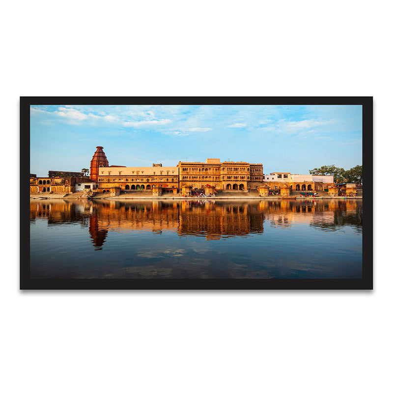 Buy Ayodhya Ram Mandir Wall Painting With Frame Wall Art & Paintings from Vaaree