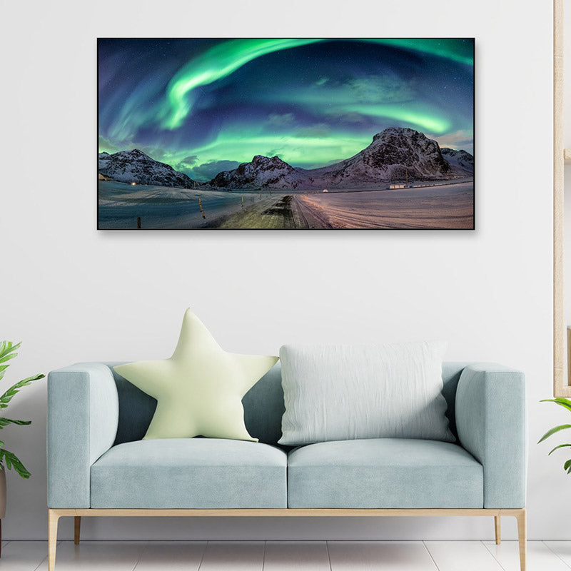 Buy Northern Wonder Wall Painting With Frame Wall Art & Paintings from Vaaree