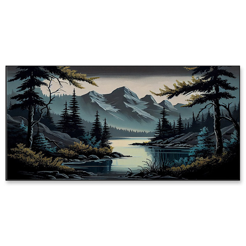 Buy Kova Nature Scape Wall Painting With Frame Wall Art & Paintings from Vaaree