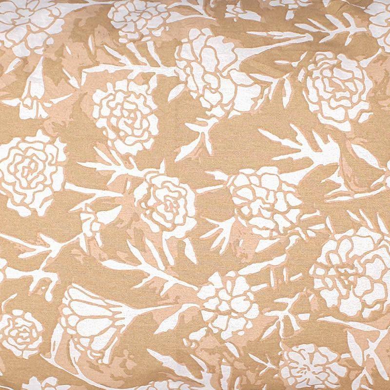 Buy Blossom Breeze Duvet Cover - Beige Duvet Covers from Vaaree