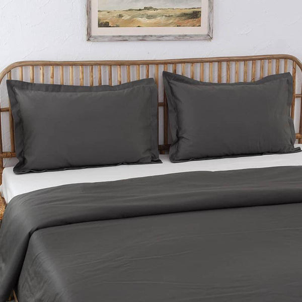 Buy Dreamy Delight Duvet Cover - Grey Duvet Covers from Vaaree