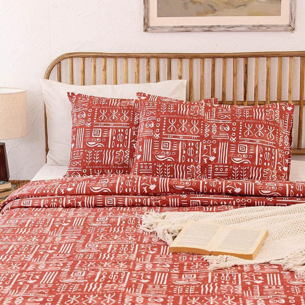 Buy Duvet Covers - Snuggle Soft Duvet Cover - Red at Vaaree online