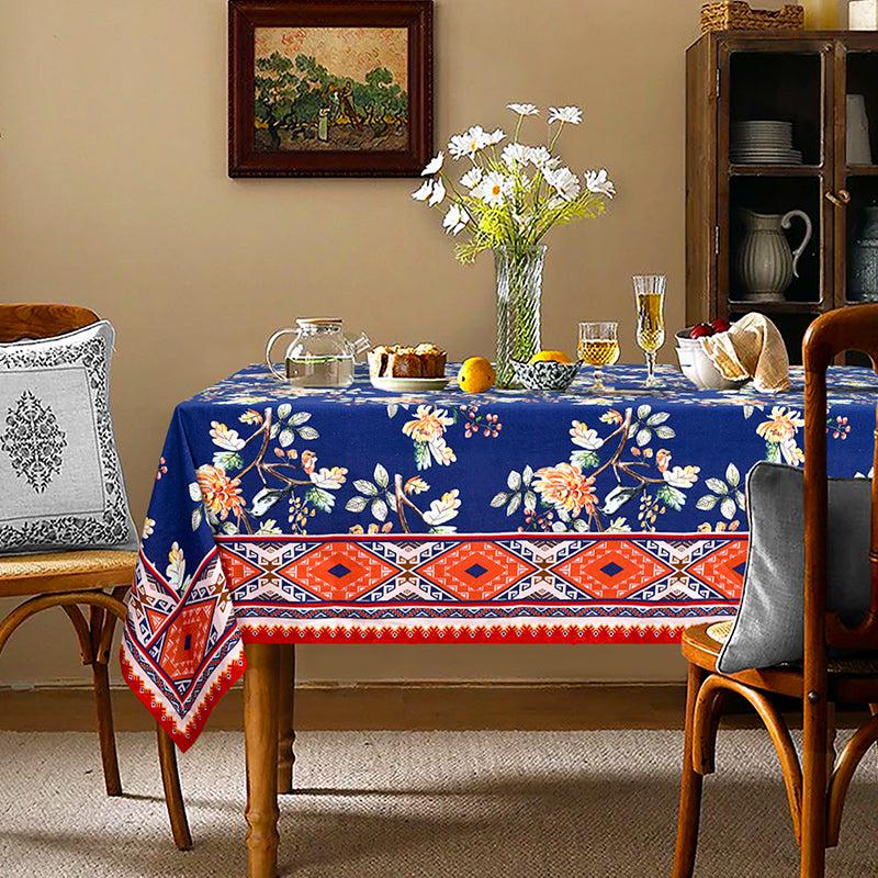 Buy Cobalt Garden Table Cover Table Cover from Vaaree