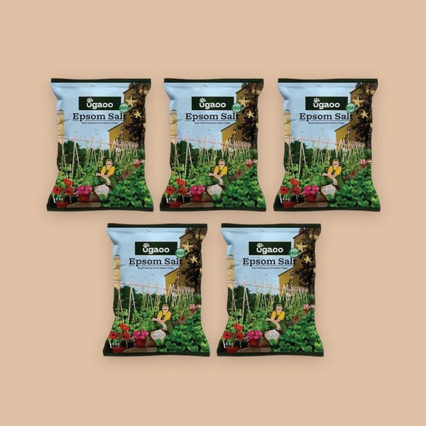 Buy Ugaoo Magnesium Sulphate Organic Fertilizer (Epsom Salt) - (1kg,3kg,5kg) Fertilizer from Vaaree