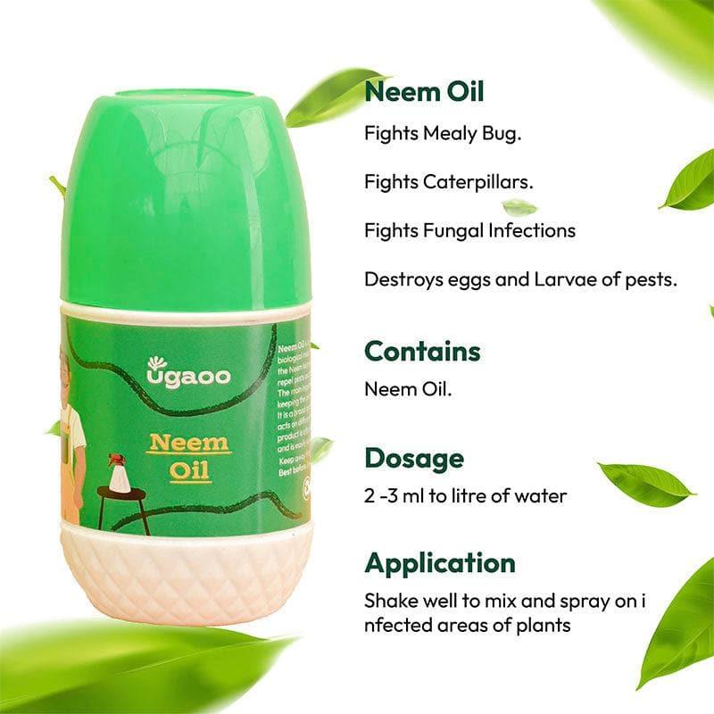 Buy Ugaoo Neem Oil - (100ml/250ml) Fertilizer from Vaaree