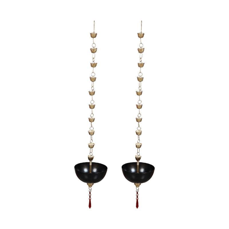 Festive Accents - Abyana Hanging Urli - Set Of Two