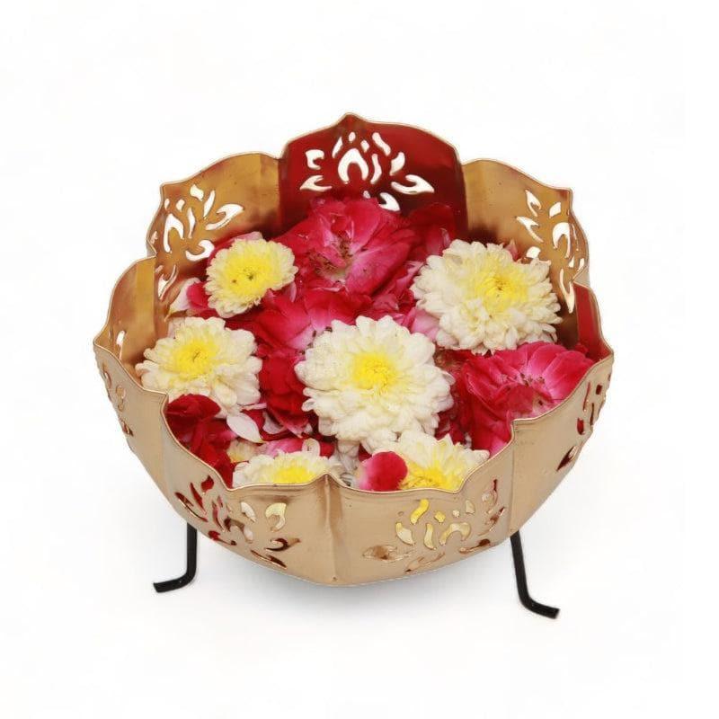 Buy Decorative Neeraj Urli With Stand Urli from Vaaree