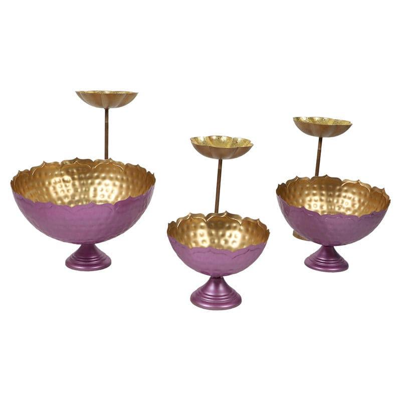 Buy Kanshiki Kalyan Urli (Purple) - Set Of Six Urli from Vaaree