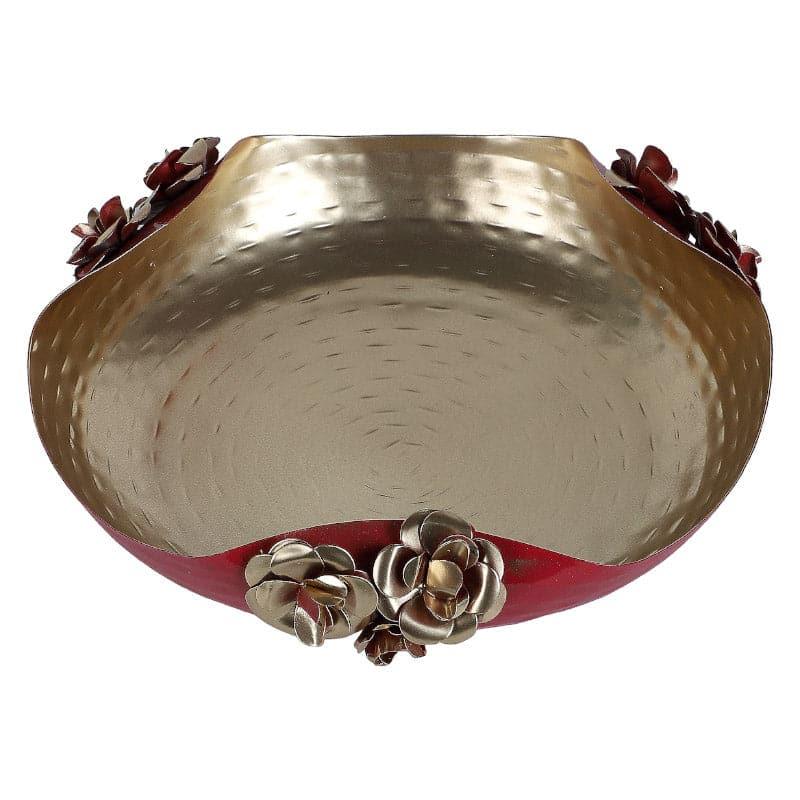 Festive Accents - Karthava Ethnic Urli (Red) - Set Of Two