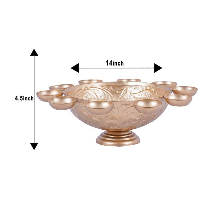 Buy Nesa Urli With Tealight Candle Holder Urli from Vaaree