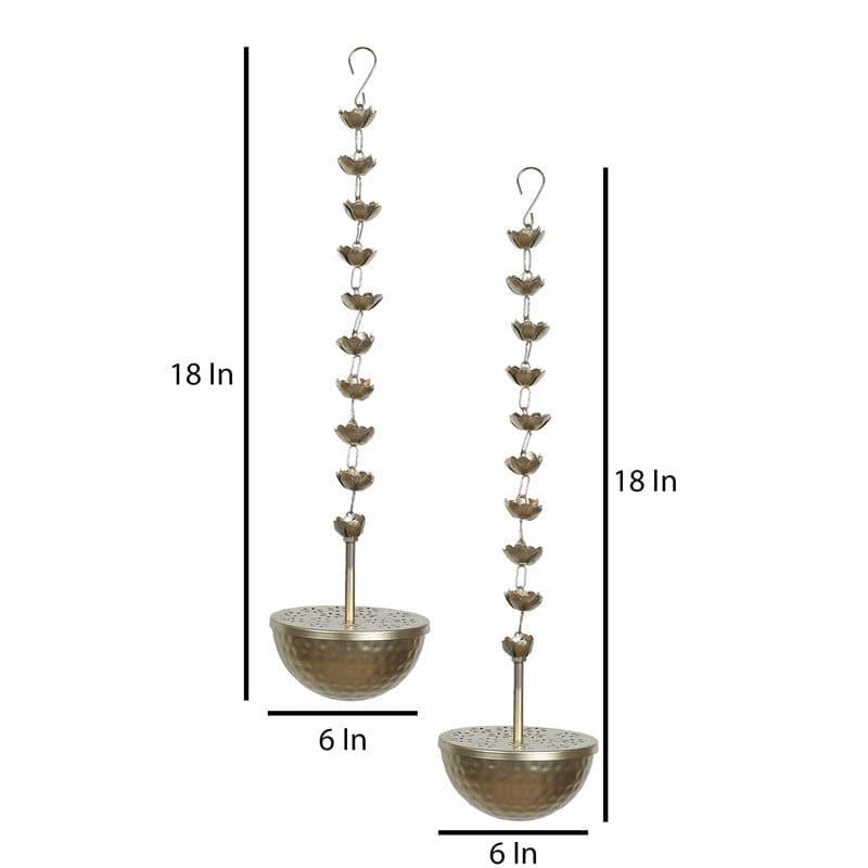 Buy Titiya Hanging Urli - Set Of Two Urli from Vaaree