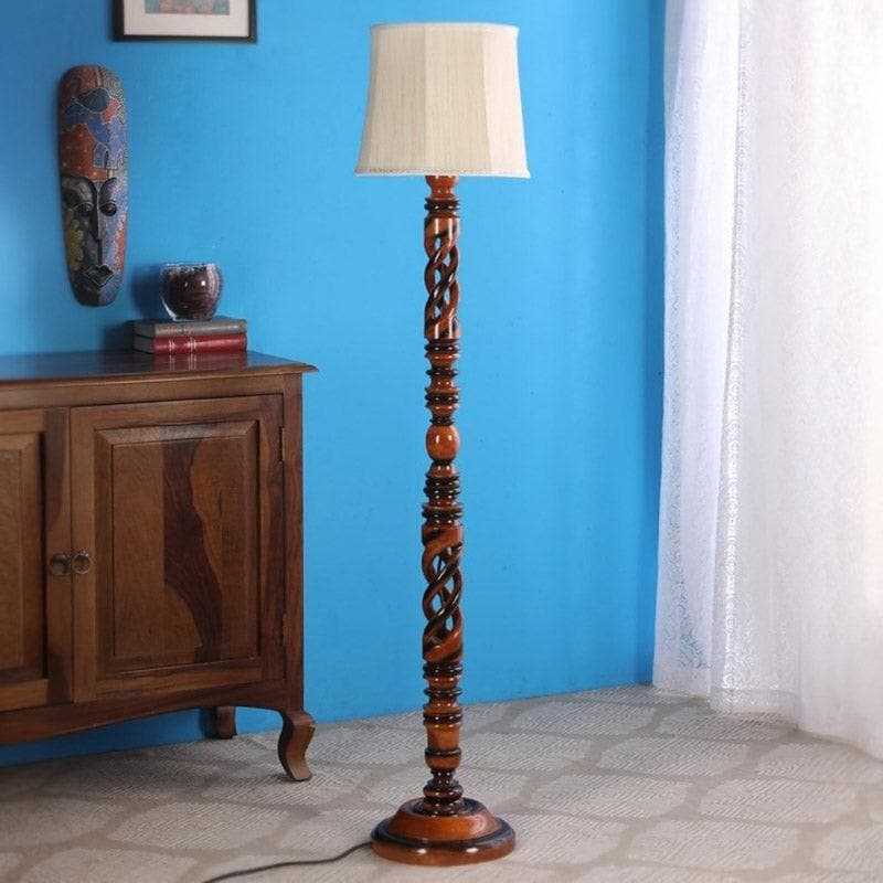 Buy Branda Floor Lamp - Ivory Floor Lamp from Vaaree