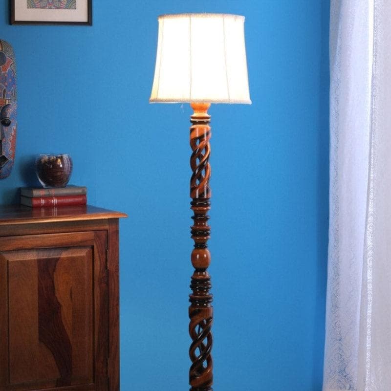 Buy Branda Floor Lamp - Ivory Floor Lamp from Vaaree