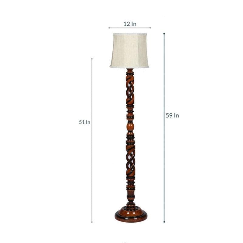 Buy Branda Floor Lamp - Ivory Floor Lamp from Vaaree