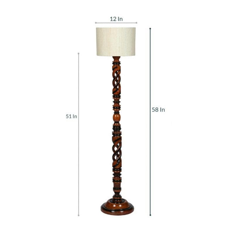 Buy Branda Floor Lamp - White Floor Lamp from Vaaree