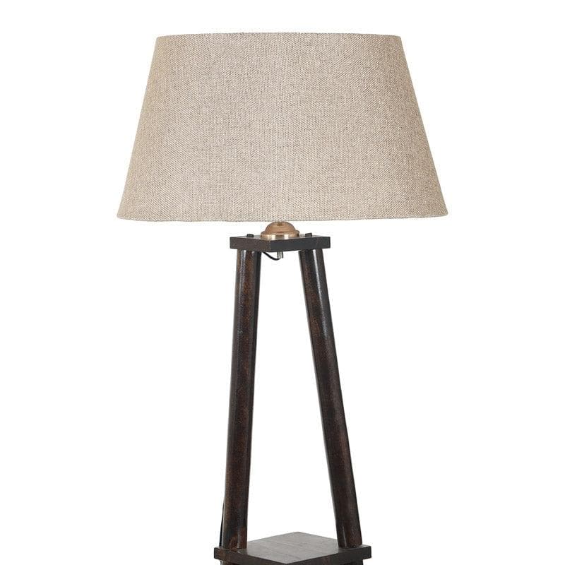 Buy Camella Floor Lamp With Shelf - White Floor Lamp from Vaaree