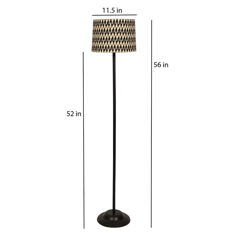 Floor Lamp - Chevronic Bergo Floor Lamp