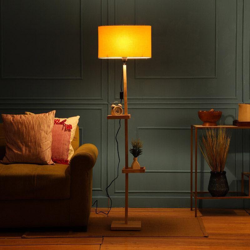 Floor Lamp - Citriene Moga Floor Lamp With Shelf