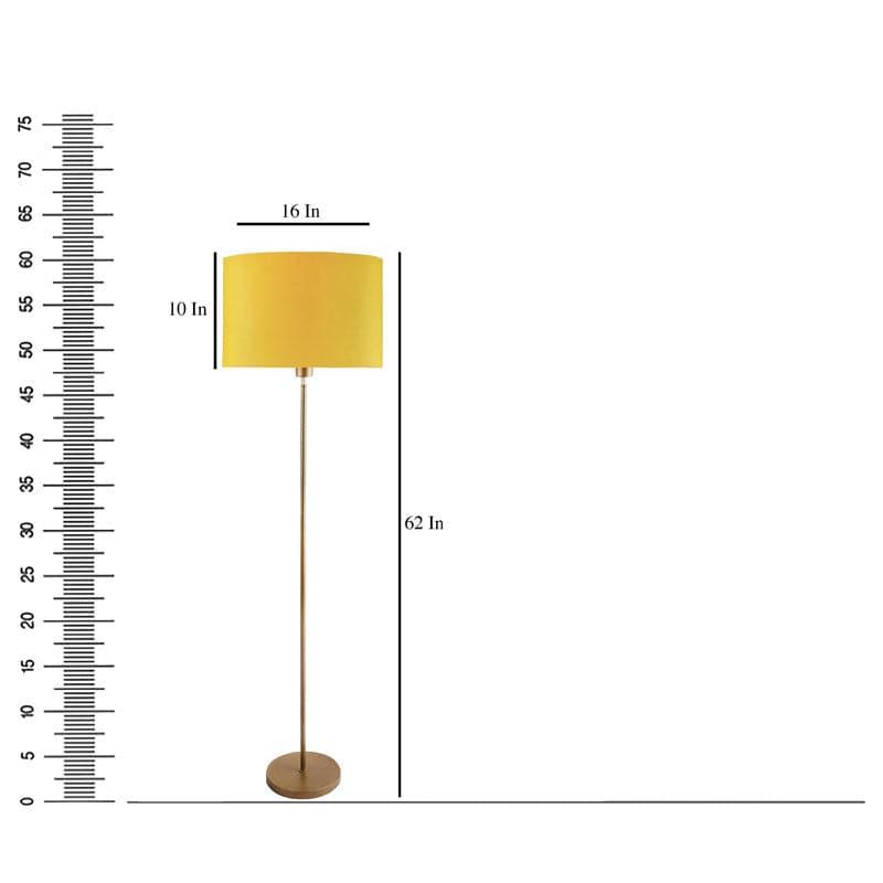 Buy Citrine Sono Floor Lamp Floor Lamp from Vaaree