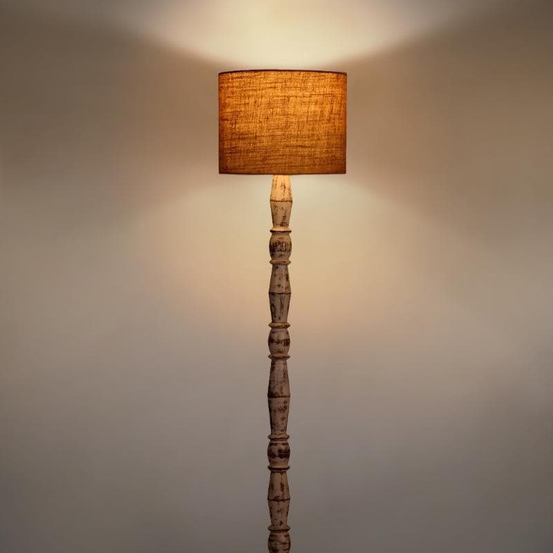 Buy Classic Chic Antique Stand Floor Lamp - Brown Floor Lamp from Vaaree