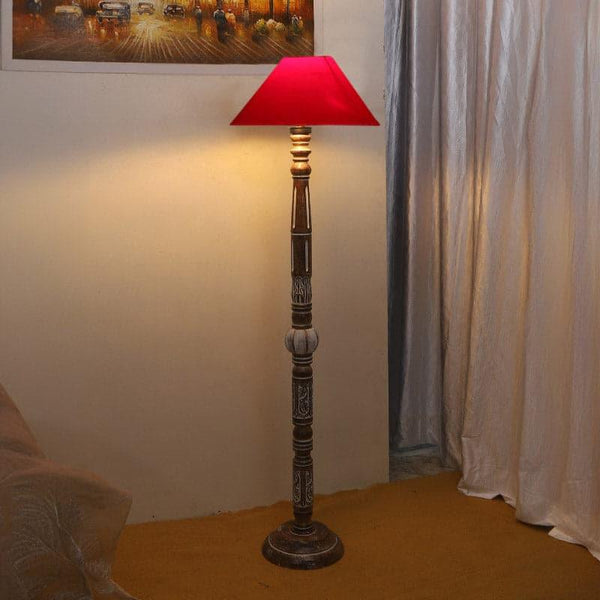 Floor Lamp - Colto Persha Floor Lamp - Red