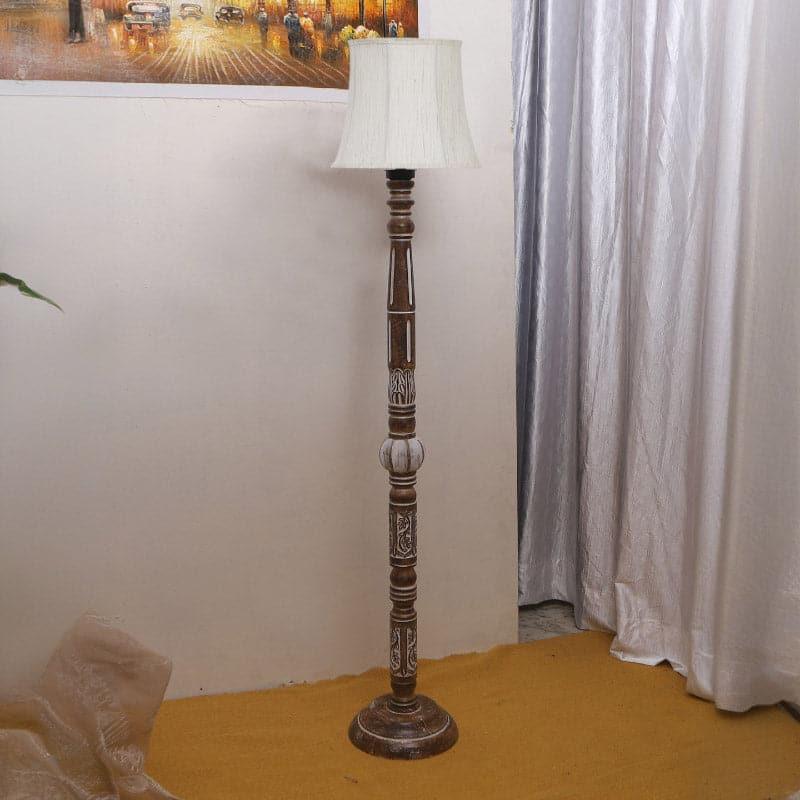 Buy Colto Scallop Floor Lamp Floor Lamp from Vaaree