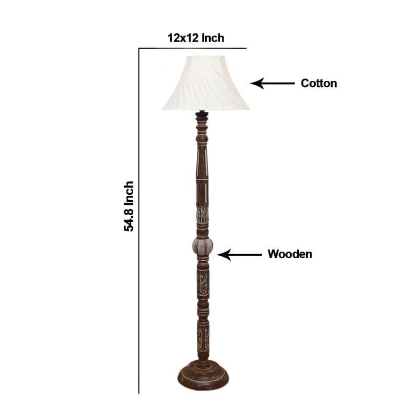 Buy Colto Twist Floor Lamp Floor Lamp from Vaaree