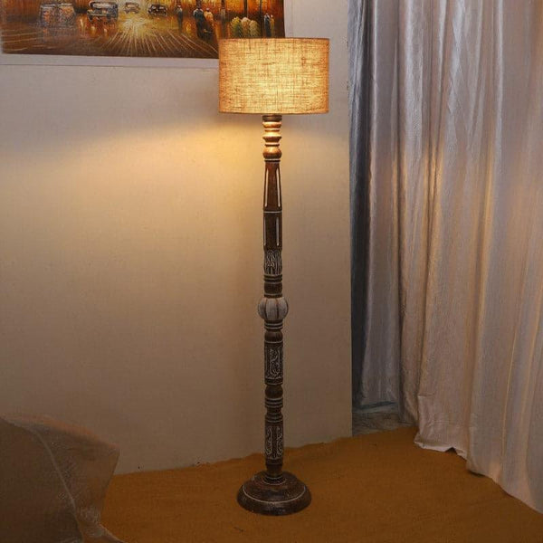 Floor Lamp - Colton Dona Floor Lamp - Beige