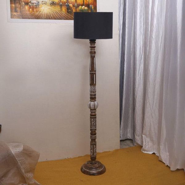 Floor Lamp - Colton Dona Floor Lamp - Black