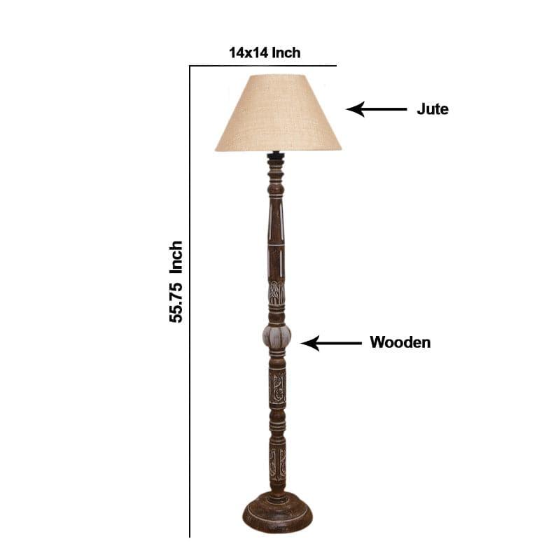 Floor Lamp - Colton Ezra Floor Lamp - Beige