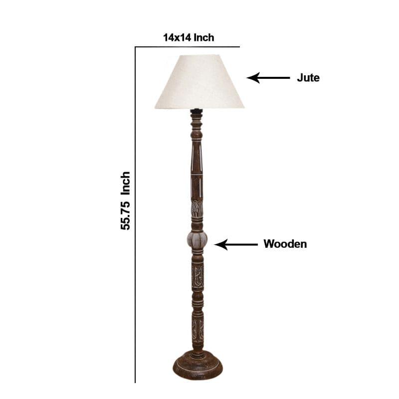 Floor Lamp - Colton Ezra Floor Lamp - White