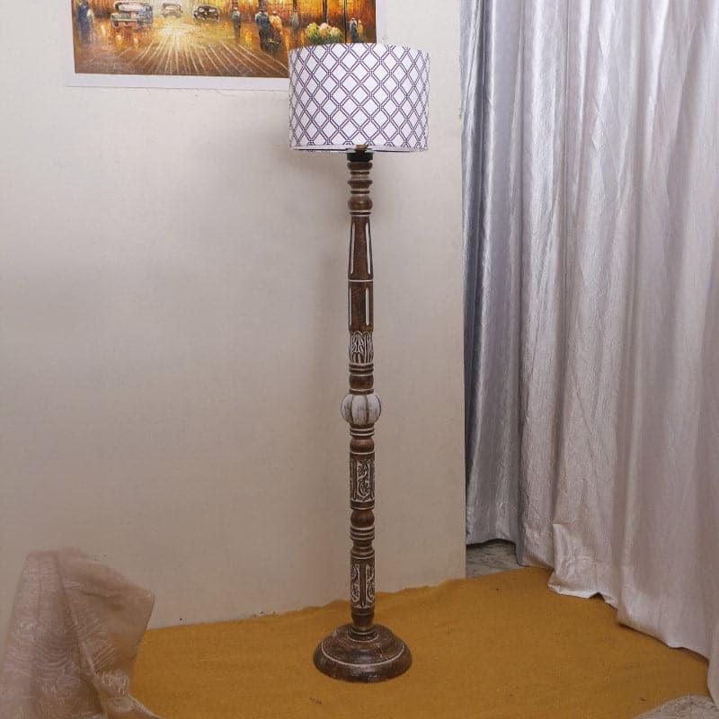 Floor Lamp - Colton Round Cranby Floor Lamp