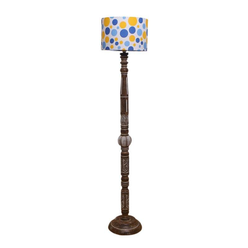 Floor Lamp - Colton Round Splashy Floor Lamp