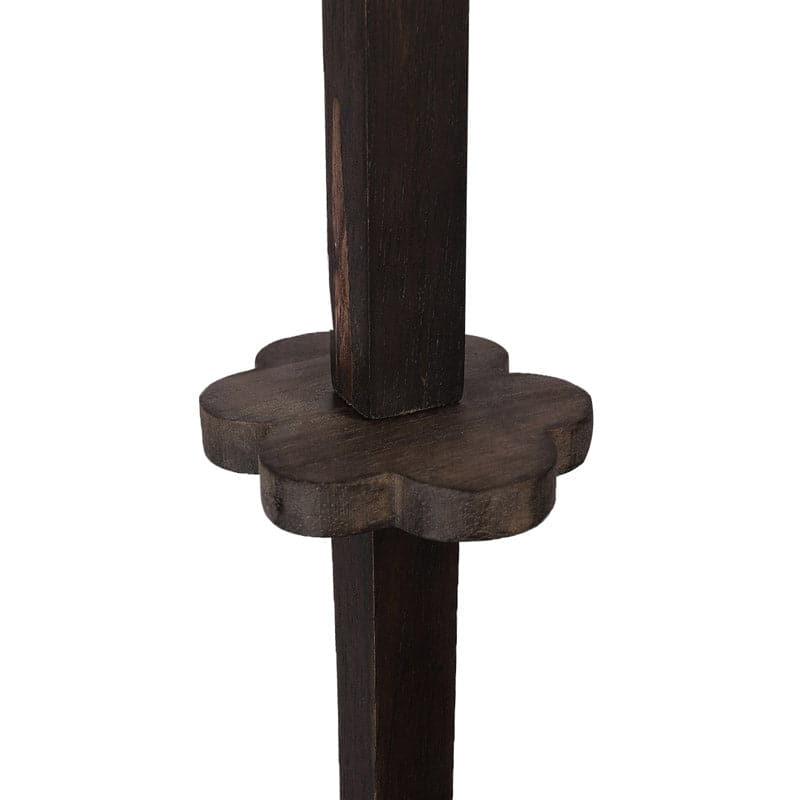 Floor Lamp - Corvina Black Mara Floor Lamp With Shelf