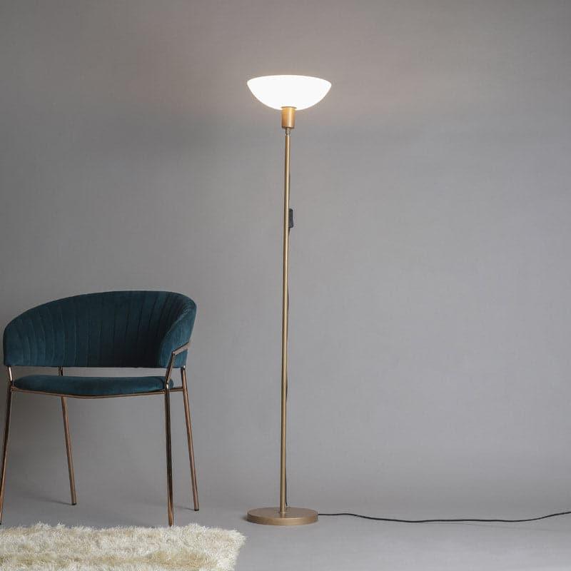 Buy Corvina Gold Floor Lamp Floor Lamp from Vaaree