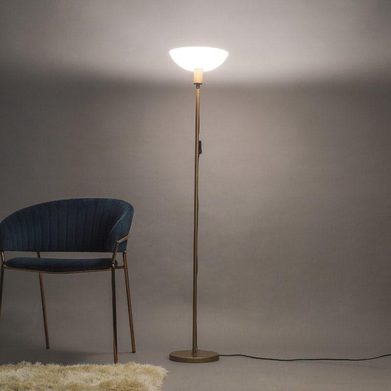 Buy Corvina Gold Floor Lamp Floor Lamp from Vaaree