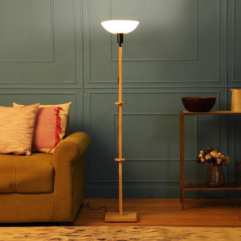 Floor Lamp - Corvina Gold Mara Floor Lamp With Shelf