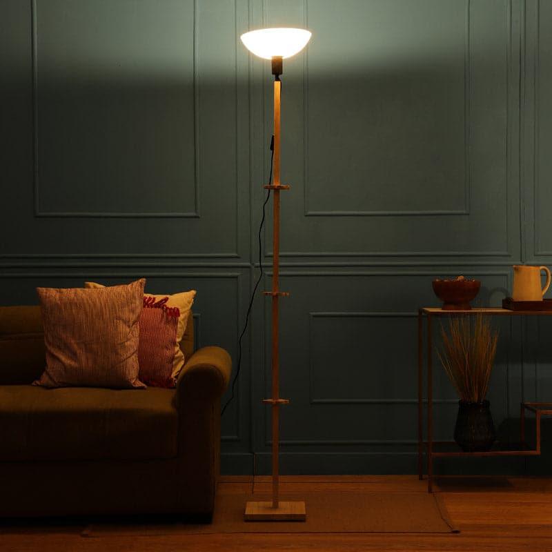 Floor Lamp - Corvina Gold Mara Floor Lamp With Shelf