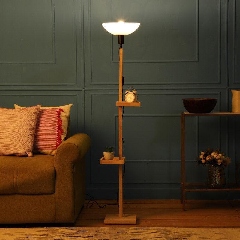 Floor Lamp - Corvina Polo Floor Lamp With Shelf