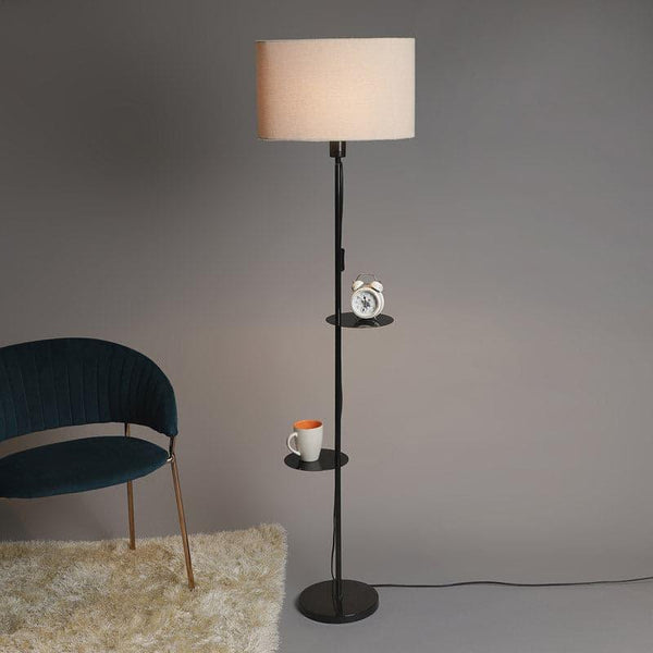 Floor Lamp - Davina Mirage Floor lamp With Shelf