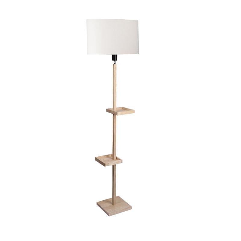 Buy Davina Moga Floor Lamp With Shelf Floor Lamp from Vaaree