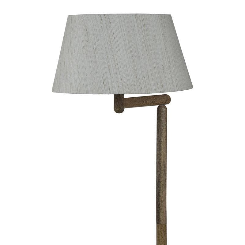 Buy Eartha Enya Floor Lamp With Shelf - Grey Floor Lamp from Vaaree