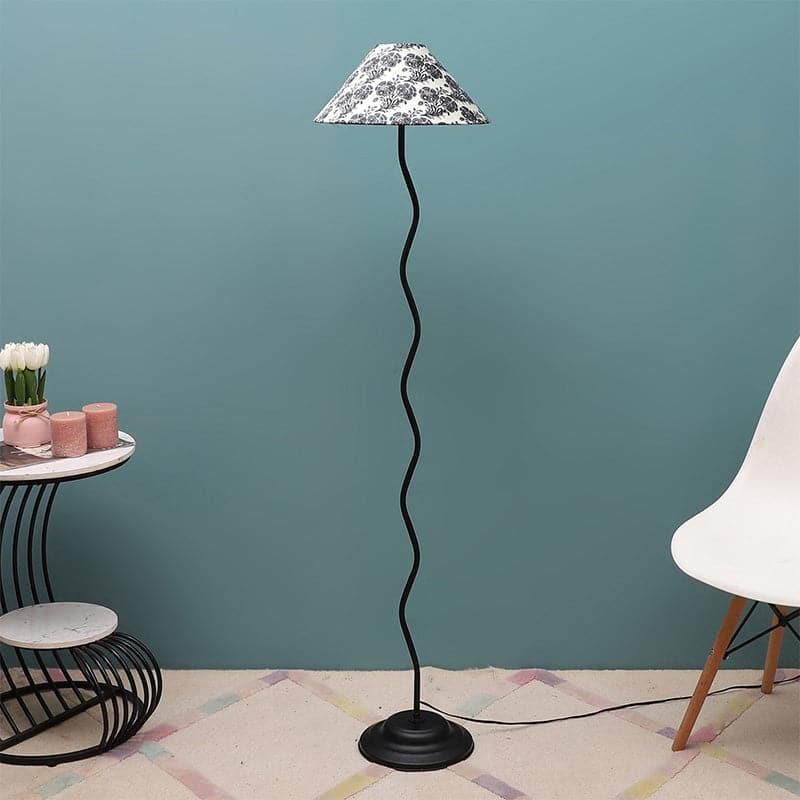 Buy Filigree Wavo Floor Lamp Floor Lamp from Vaaree