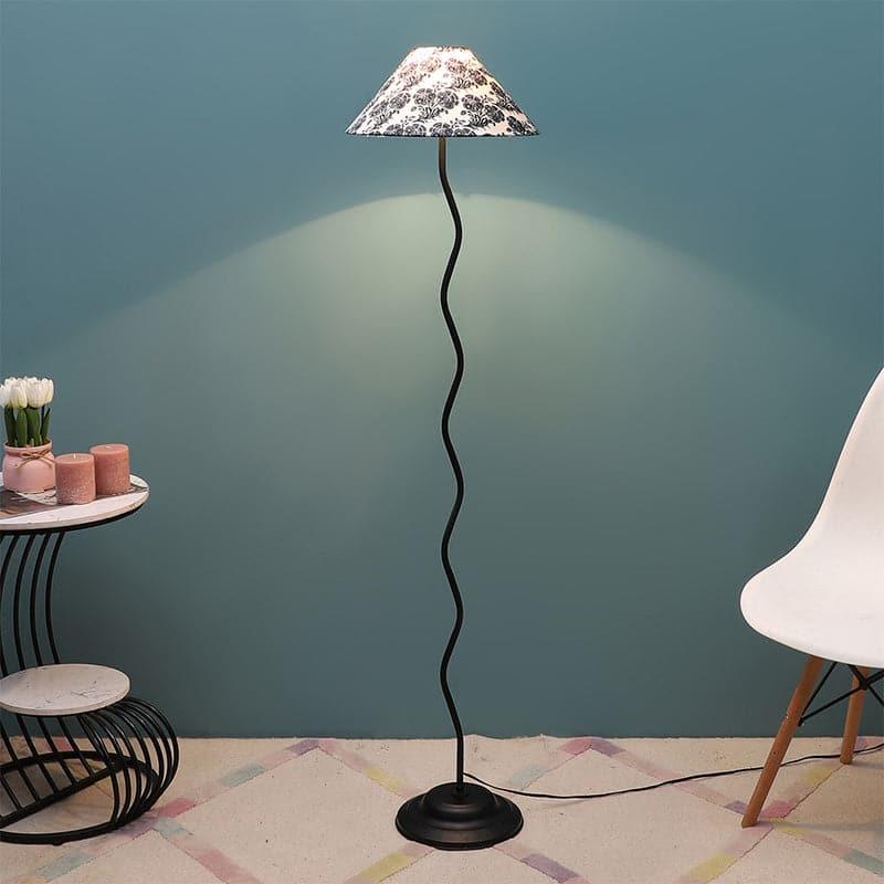 Buy Filigree Wavo Floor Lamp Floor Lamp from Vaaree