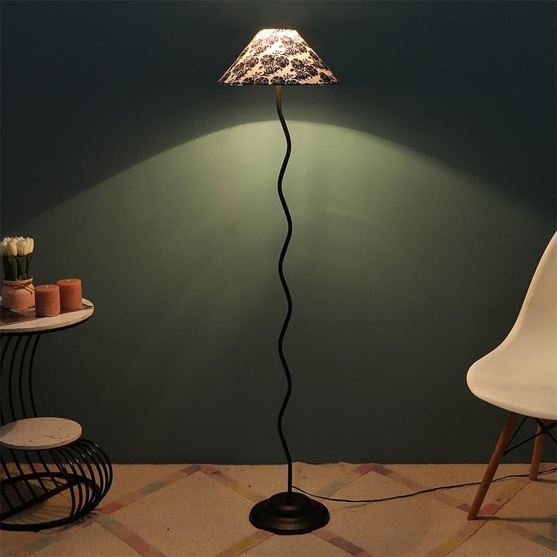 Buy Filigree Wavo Floor Lamp Floor Lamp from Vaaree