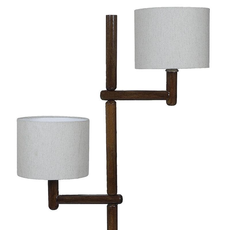 Buy Jijo Jasto Floor Lamp - Cream Floor Lamp from Vaaree